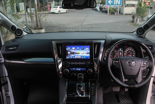 ALL NEW TOYOTA ALPHARD 2015 เครื่องเสียง