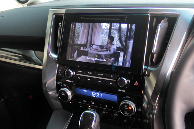 ALL NEW TOYOTA ALPHARD 2015 เครื่องเสียง