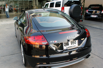 ติดตั้ง จอ kenwood audi tts