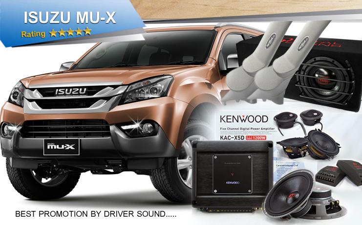 โปรโมชั่น เครื่องเสียง ติดตั้ง isuzu mu-x