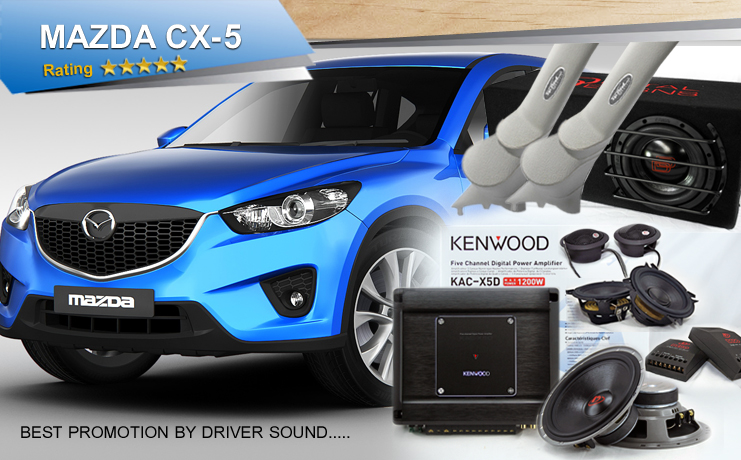 โปรโมชั่น เครื่องเสียง ติดตั้ง mazda cx-5