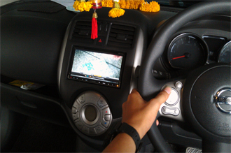 almera เครื่องเสียง รถยนต์ จอ