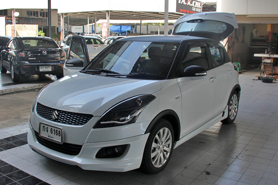suzuki swift จอ ตรงรุ่น ลำโพง bassbox