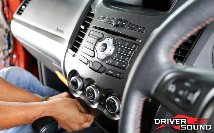 ford ranger เครื่องเสียงรถยนต์ kenwood ชุด up grade ลำโพง
