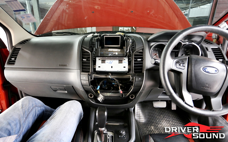 ford ranger เครื่องเสียงรถยนต์ kenwood ชุด up grade ลำโพง
