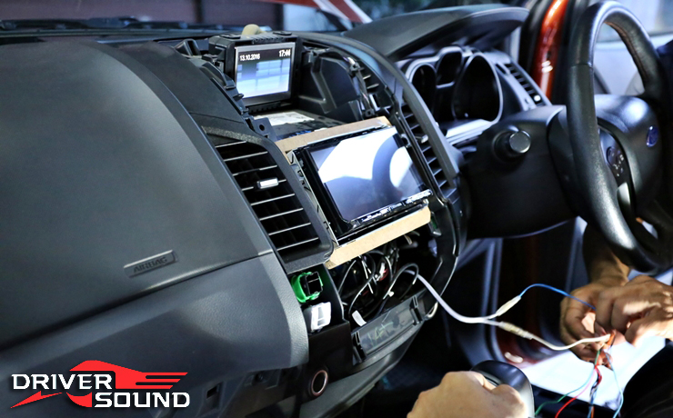 ford ranger เครื่องเสียงรถยนต์ kenwood ชุด up grade ลำโพง