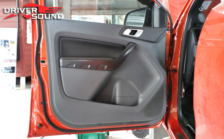 ford ranger เครื่องเสียงรถยนต์ kenwood ชุด up grade ลำโพง