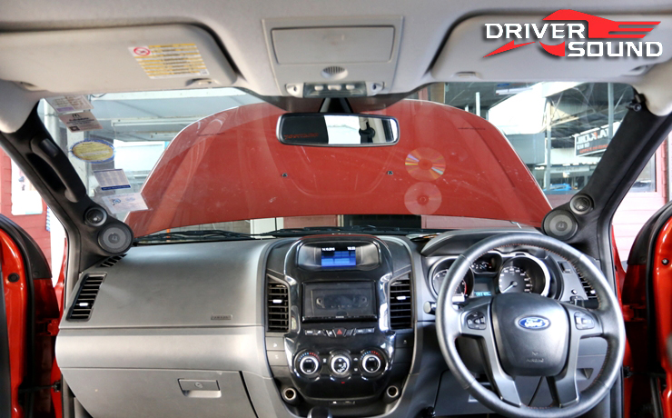 ford ranger เครื่องเสียงรถยนต์ kenwood ชุด up grade ลำโพง