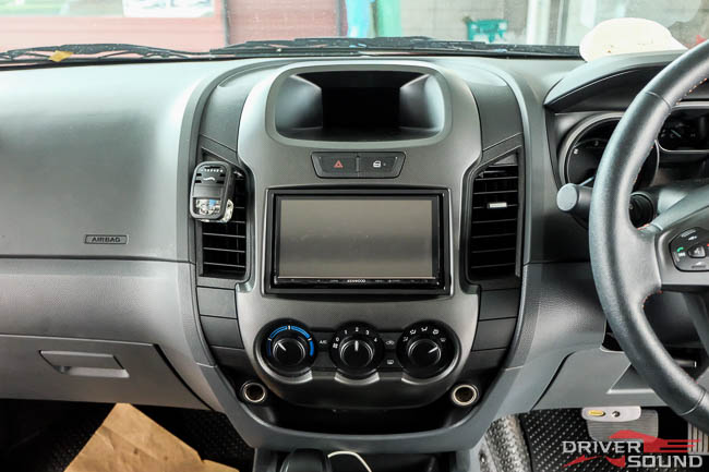 ford ranger เครื่องเสียงรถยนต์ kenwood ชุด up grade ลำโพง