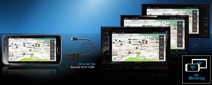 KENWOOD KCA-WL100 Wi-Fi HDMI