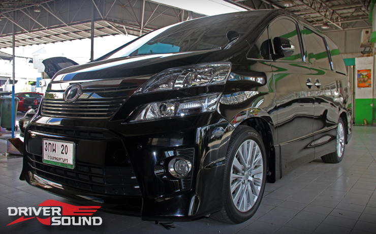 TOYOTA VELFIRE เครื่องเสียง