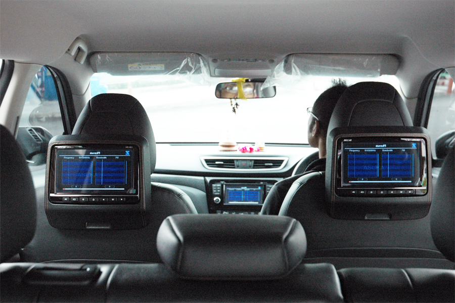 nissan x trail เครื่องเสียง รถยนต์ ลำโพง bassbox