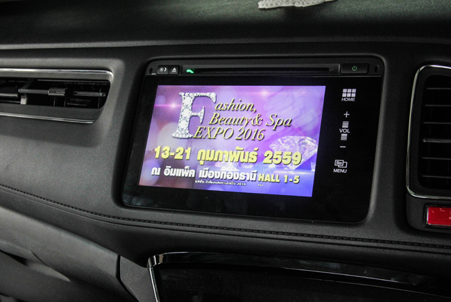 HONDA HR-V ดูทีวี tv digital ดิจิตอล รถยนต์ สำหรับ