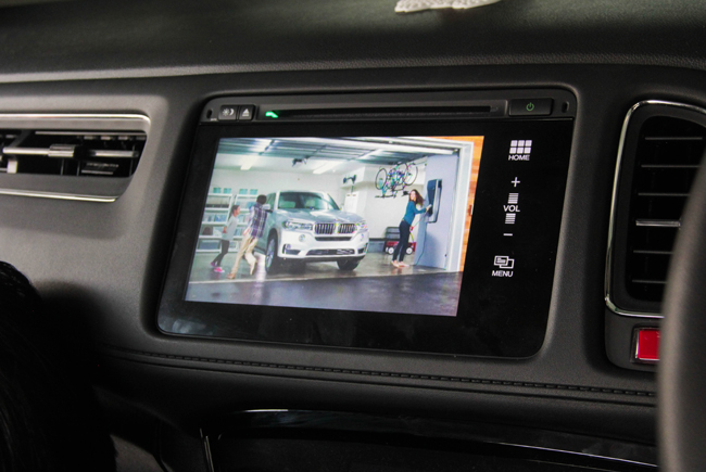 HONDA HR-V ดูทีวี tv digital ดิจิตอล รถยนต์ สำหรับ