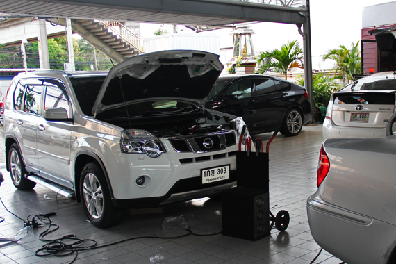 nissan x trail เครื่องเสียง รถยนต์ จอ ตรงรุ่น