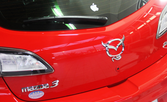mazda 3 เครื่องเสียง รถยนต์