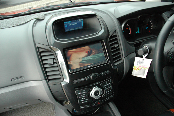 ford ranger จอ ตรงรุ่น kenwood กล้องมองหลัง