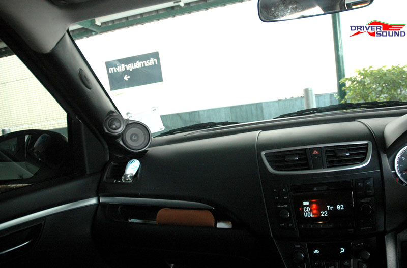 suzuki swift ชุด ลำโพง bassbox