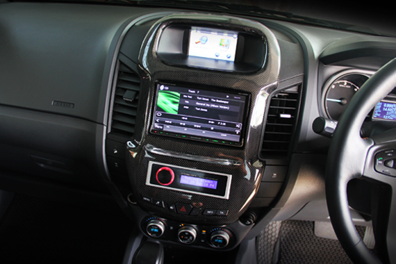 ford ranger จอ ตรงรุ่น kenwood ระบบเสียง dsp mp up grade ลำโพง 