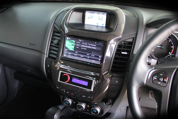 ford ranger จอ ตรงรุ่น kenwood ระบบเสียง dsp mp up grade ลำโพง 