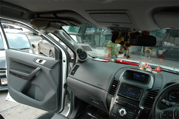 ford ranger เครื่องเสียง รถยนต์