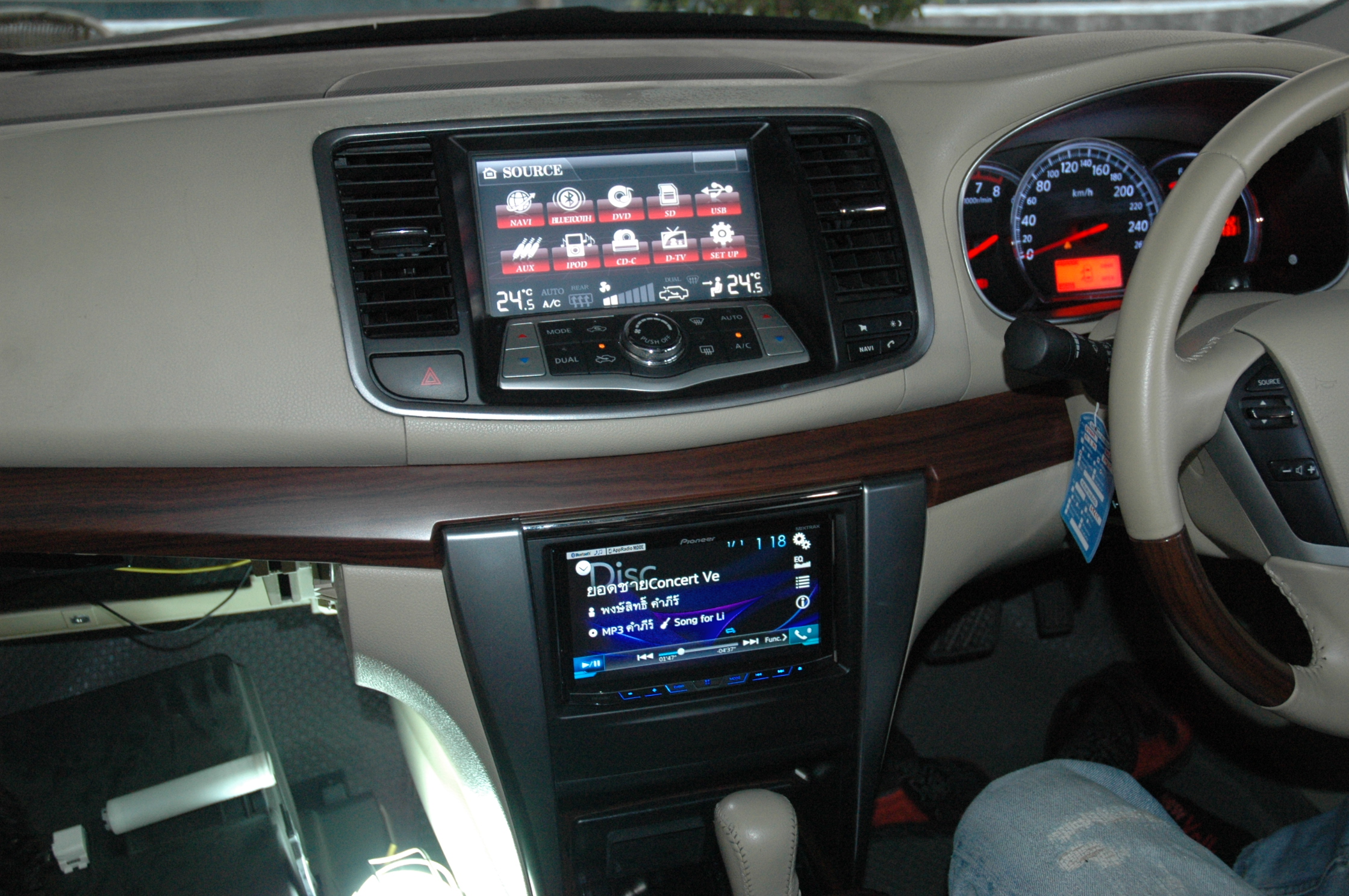 nissan teana j32 เครื่องเสียง รถยนต์ จอ ตรงรุ่น ลำโพง 