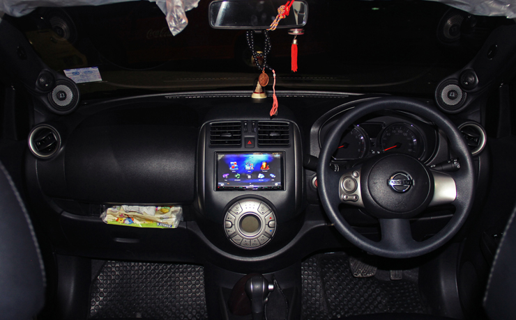 เครื่องเสียง NISSAN ALMERA