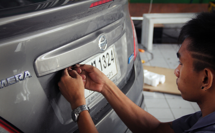 เครื่องเสียง NISSAN ALMERA
