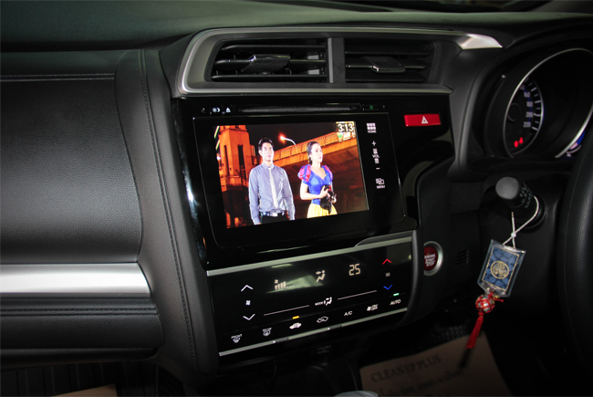 HONDA JAZZ GK ดิจิตอลทีวี digital tv
