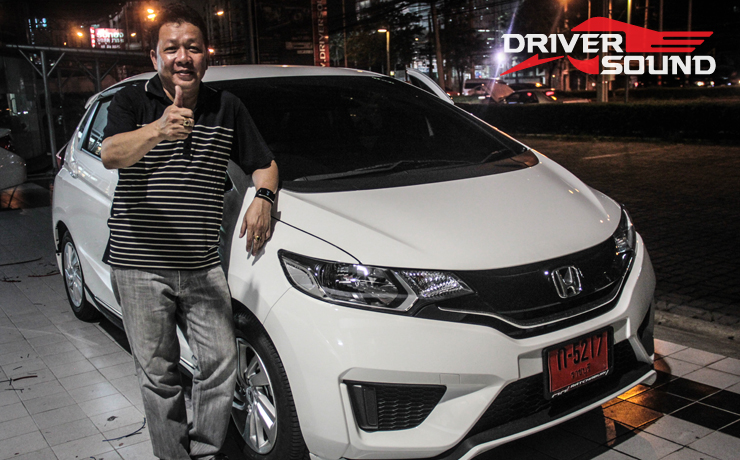 เครื่องเสียง honda jazz