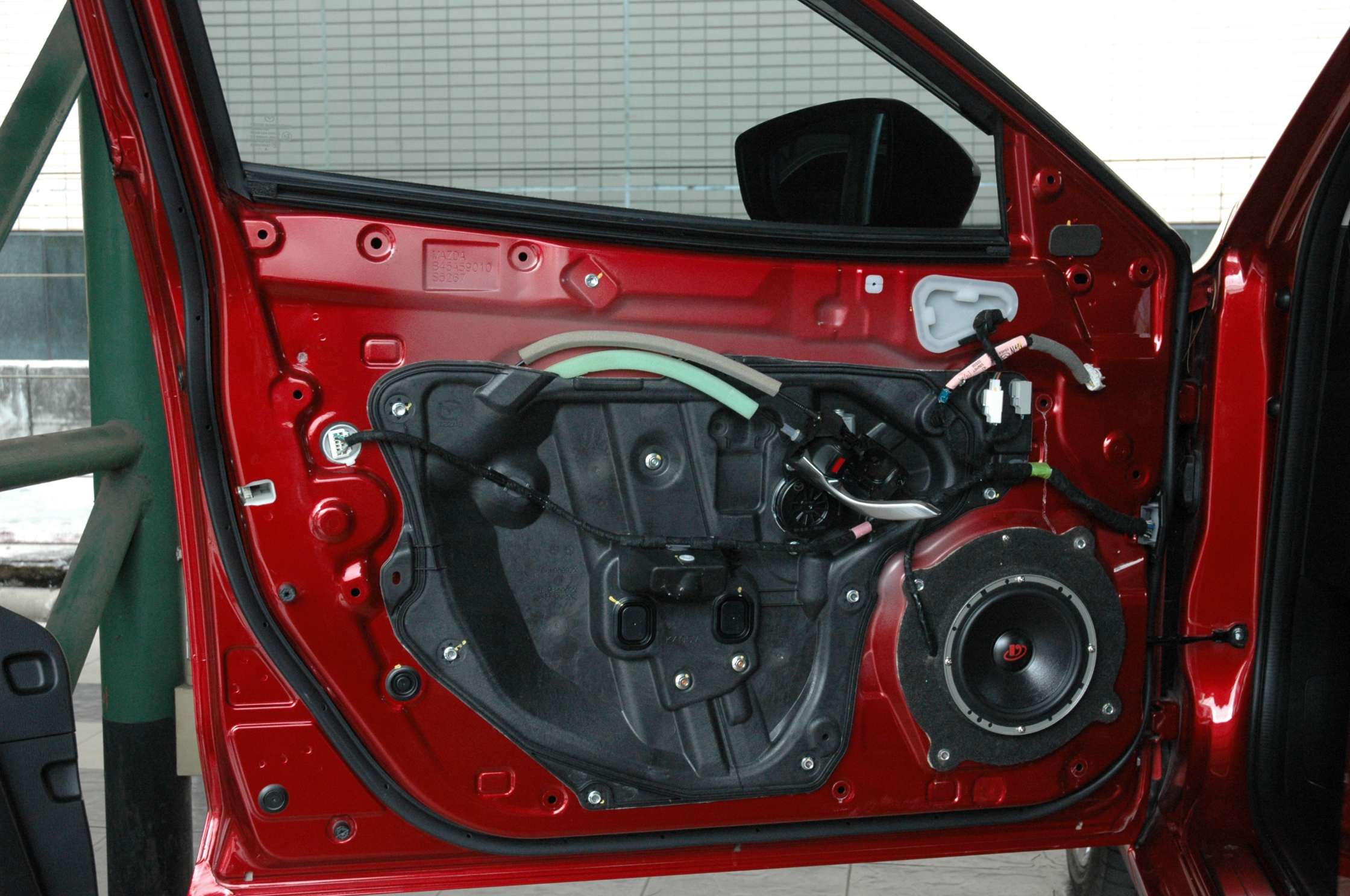 mazda 3 เครื่องเสียง รถยนต์