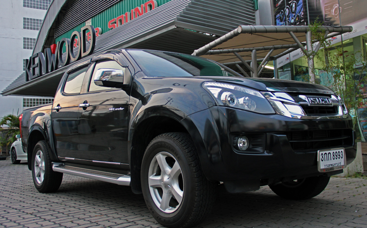 เครื่องเสียง isuzu d-max