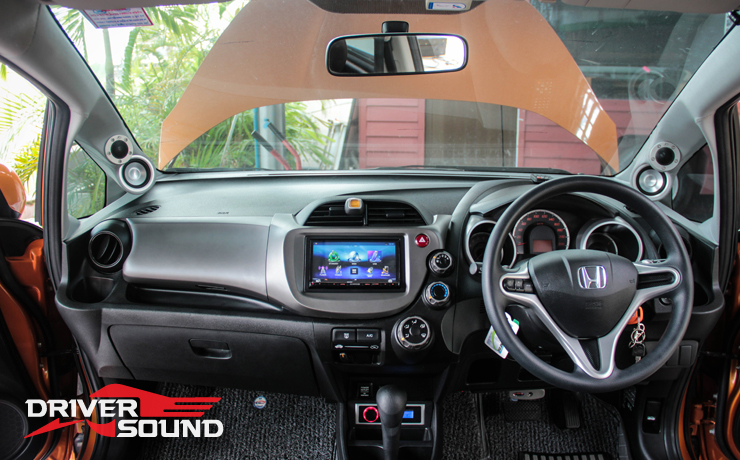 HONDA JAZZ เครื่องเสียง