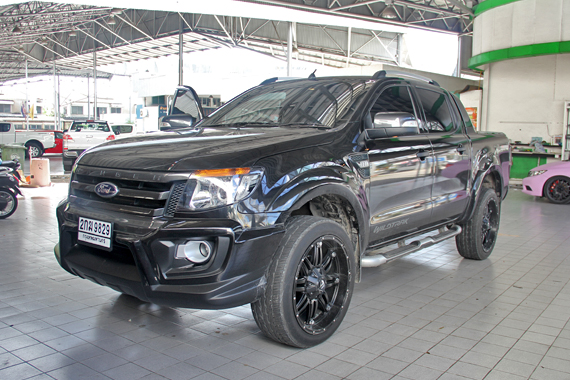 ford ranger จอ ตรงรุ่น kenwood ระบบเสียง  up grade ลำโพง 