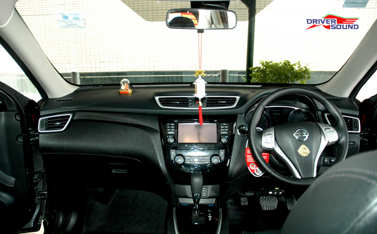 nissan x trail เครื่องเสียง รถยนต์ ลำโพง bassbox