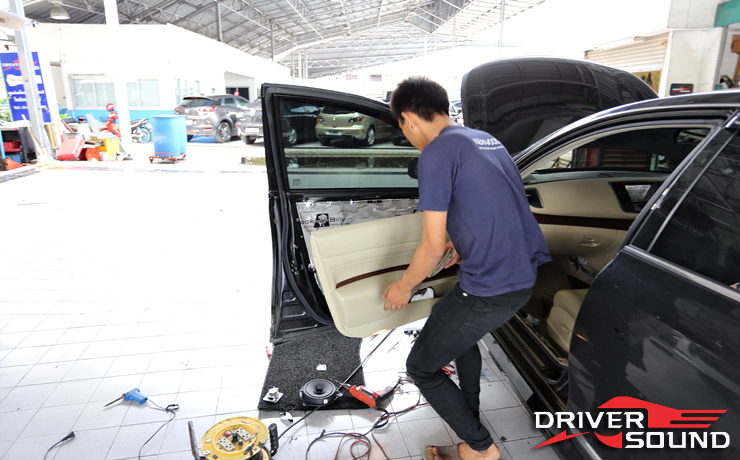 nissan teana j32 เครื่องเสียง รถยนต์ ลำโพง