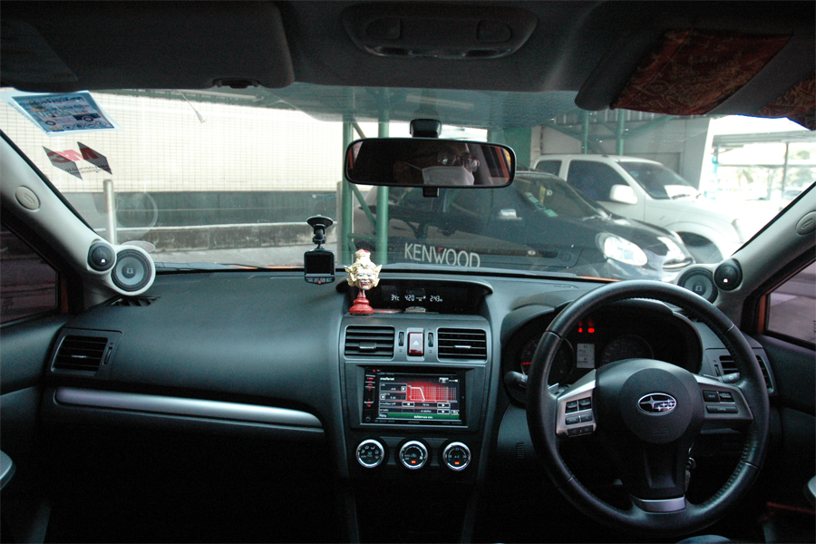 subaru xv เครื่องเสียง รถยนต์ ลำโพง bassbox