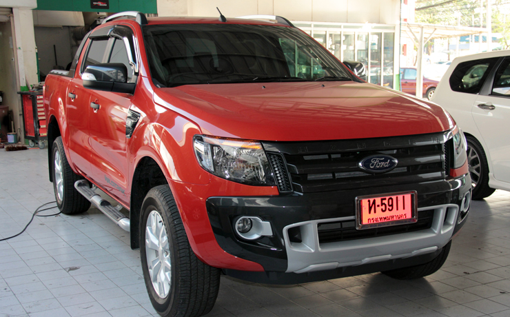 ford ranger เครื่องเสียง รถยนต์