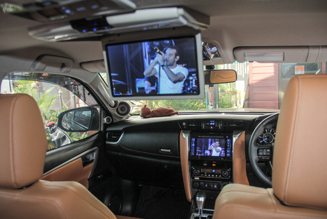 ALL NEW TOYOTA FORTUNER เครื่องเสียง ติดตั้ง