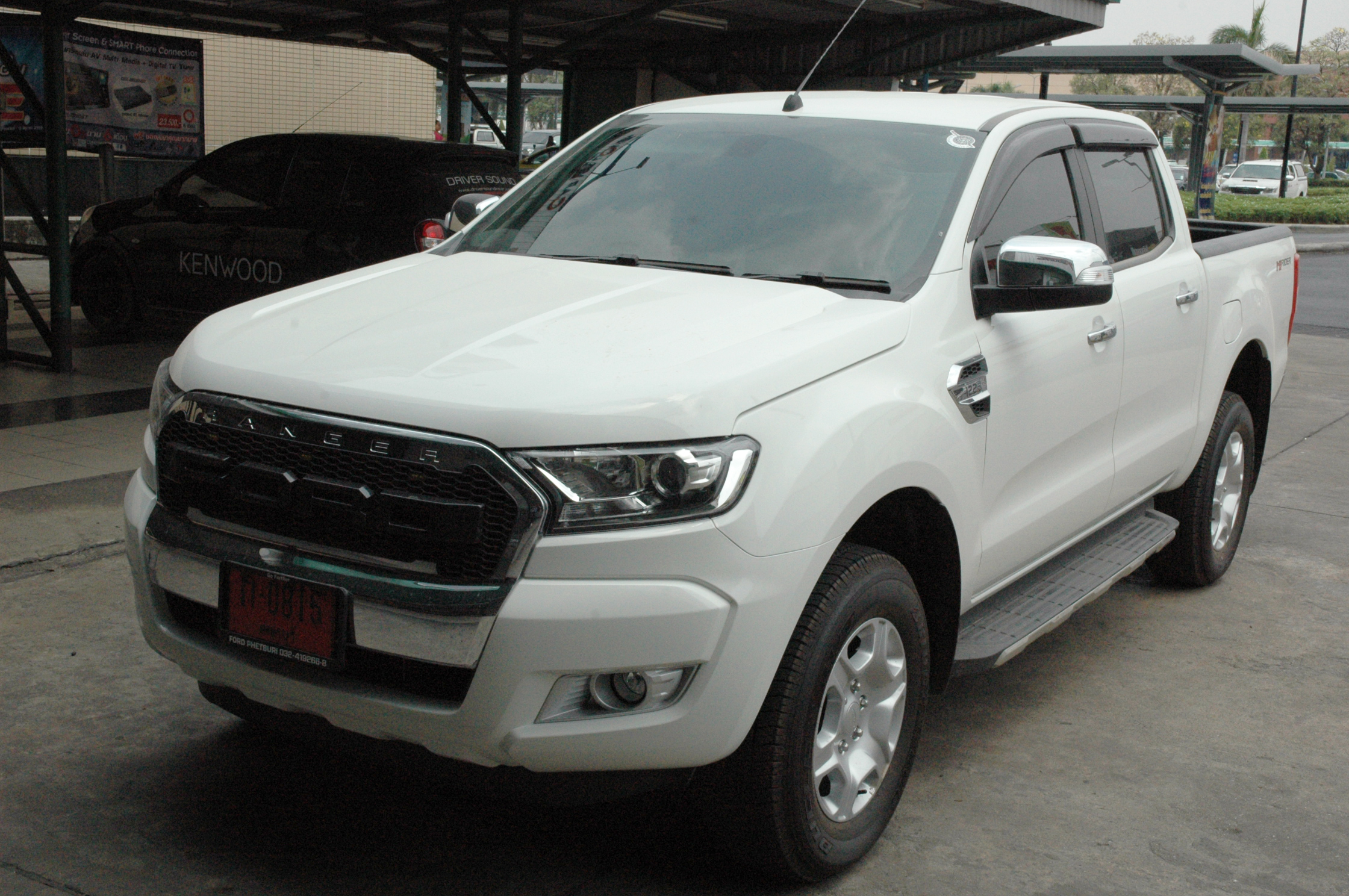ford ranger เครื่องเสียงรถยนต์ ตรงรุ่น kenwood กล้องมองหลัง