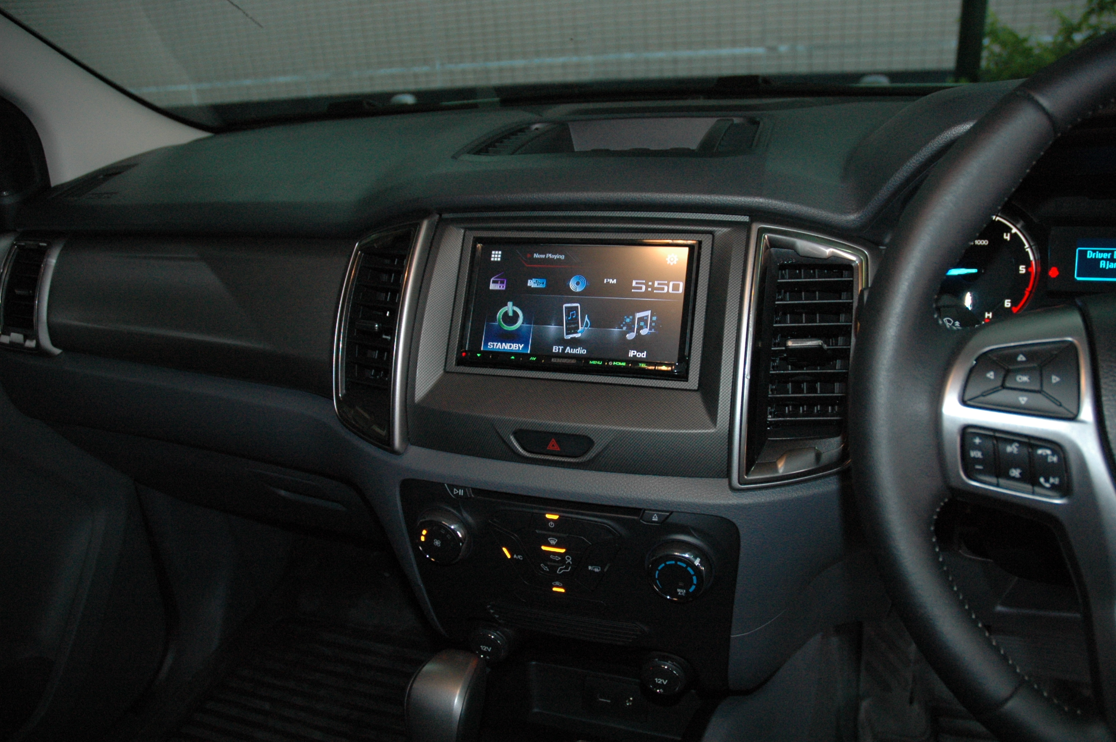 ford ranger เครื่องเสียงรถยนต์ ตรงรุ่น kenwood กล้องมองหลัง 