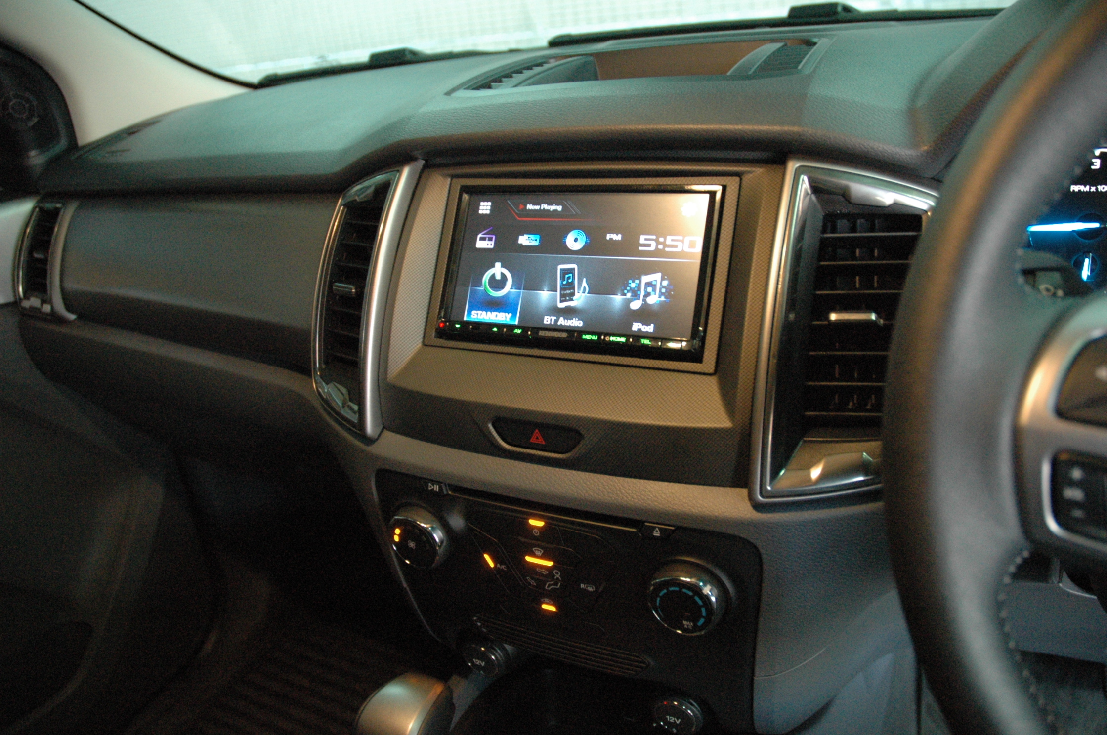 ford ranger เครื่องเสียงรถยนต์ ตรงรุ่น kenwood กล้องมองหลัง 