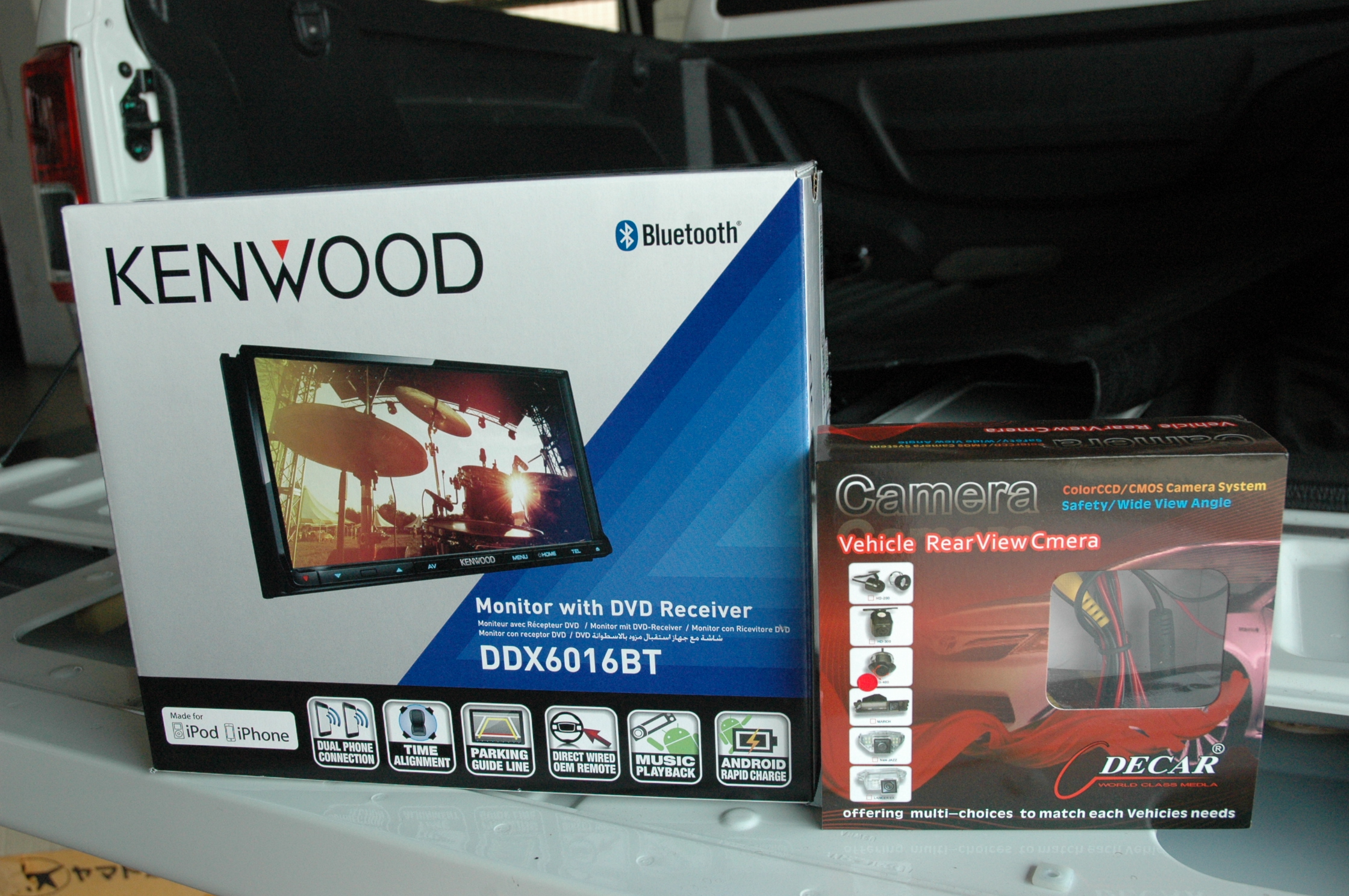 ford ranger เครื่องเสียงรถยนต์ ตรงรุ่น kenwood กล้องมองหลัง 
