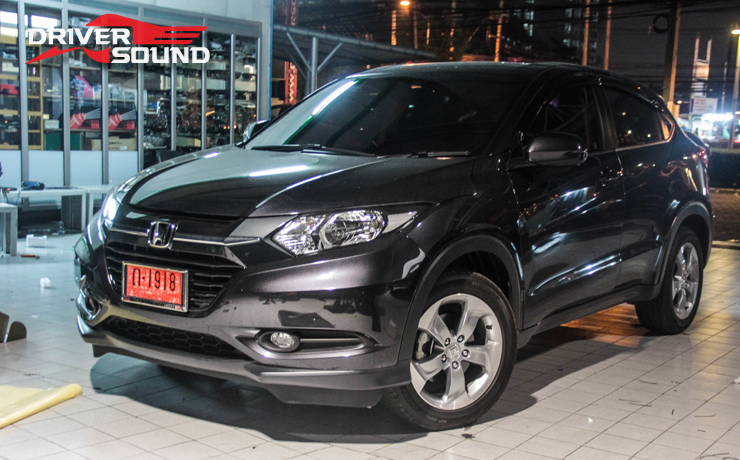 HONDA HR-V เปลี่ยน วิทยุ front ฟรอนท์ เครื่องเสียง