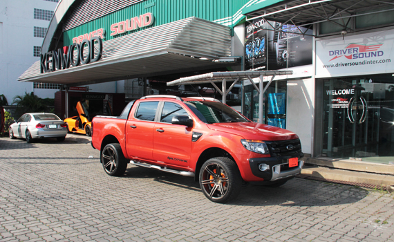 ford ranger เครื่องเสียง รถยนต์