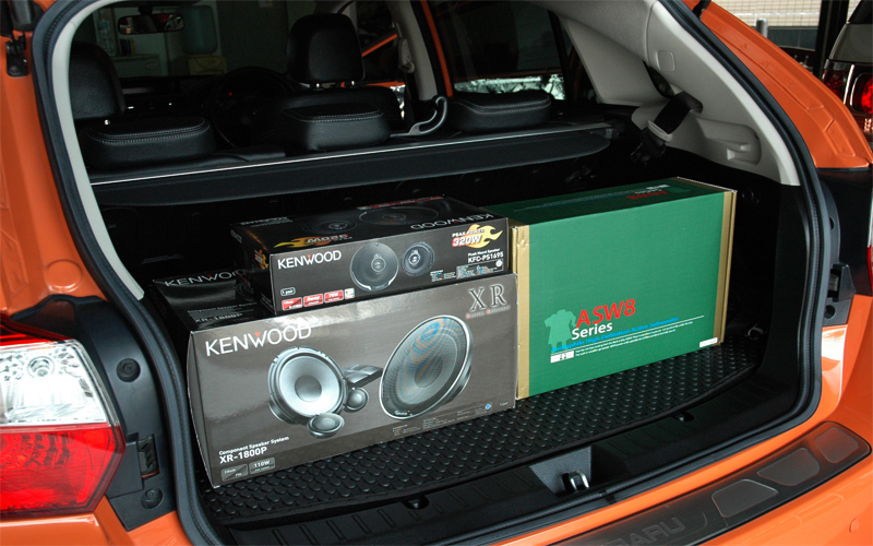 SUBARU XV เครื่องเสียง ติดตั้ง