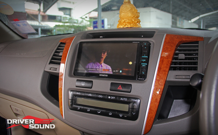 kenwood dnr 935 wbt ติดตั้ง toyota fortuner