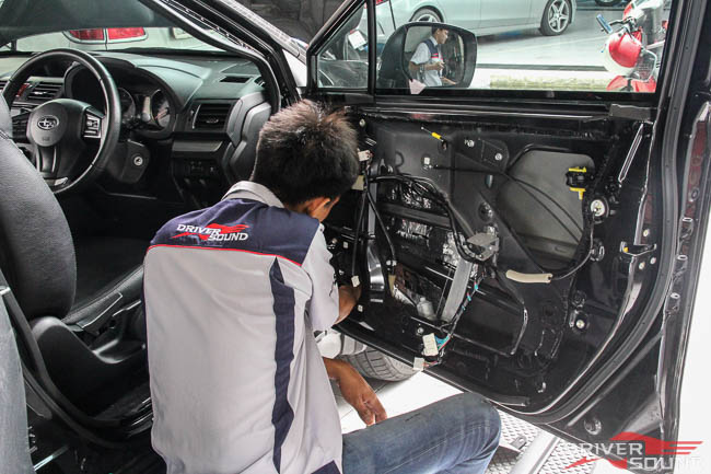 subaru xv เครื่องเสียง รถยนต์ ลำโพง bassbox