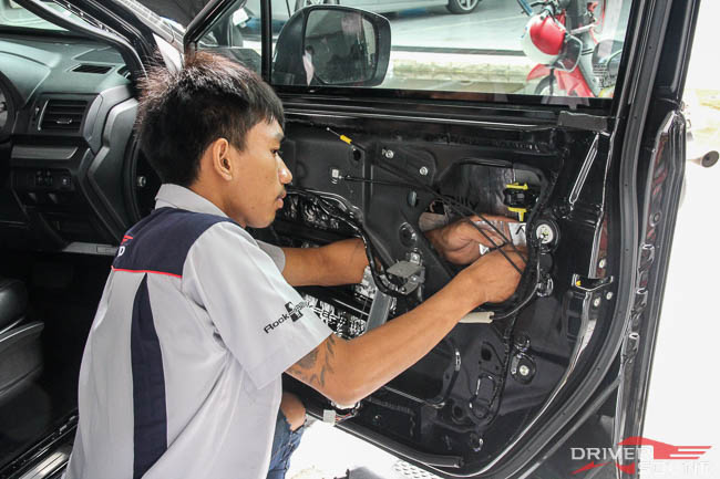 subaru xv เครื่องเสียง รถยนต์ ลำโพง bassbox