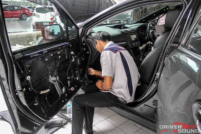 subaru xv เครื่องเสียง รถยนต์ ลำโพง bassbox
